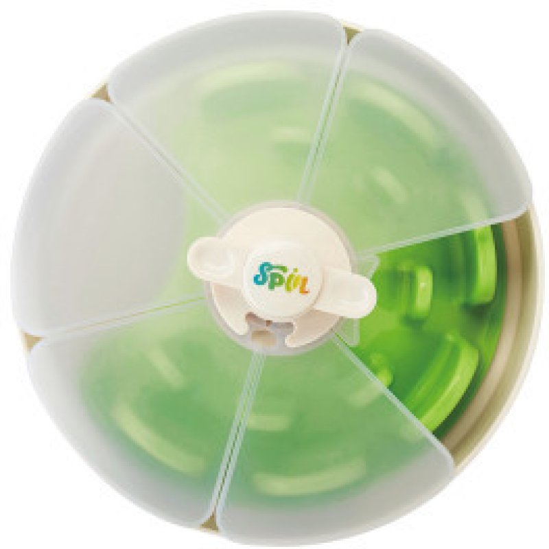 SPIN - Starter kit - Interactive Feeder UFO Maze with Twister - Green