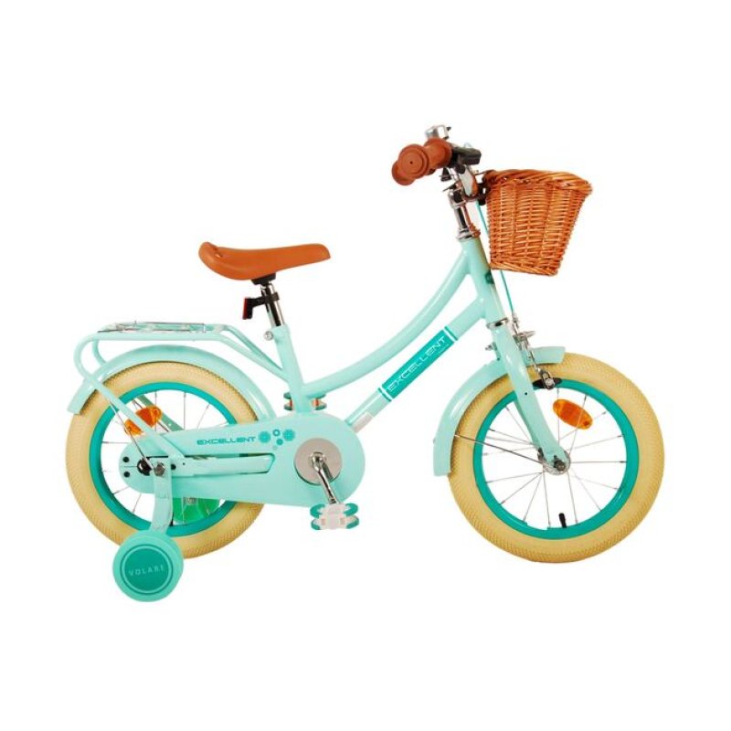 Volare - Children's Bicycle 14 - Excellent Green w/ Basket (51441)