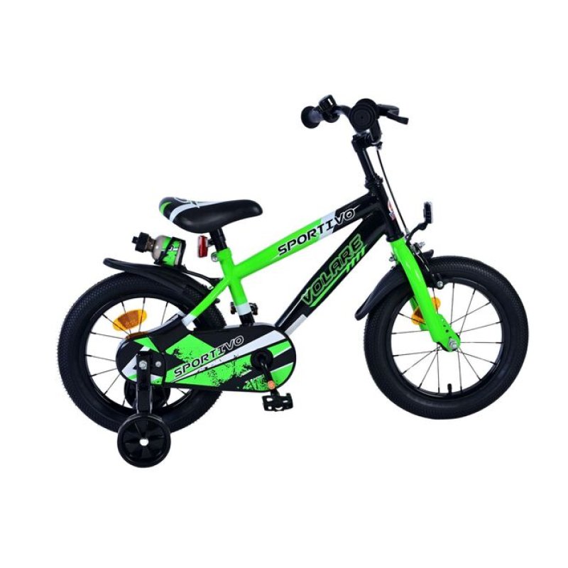 Volare - Children's Bicycle 14 - Sportivo Green (51452)
