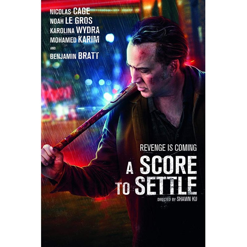 A Score To Settle - Dvd (Nicolas Cage Action)