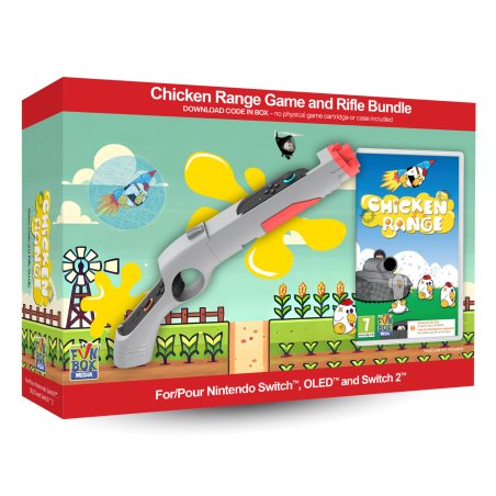 Chicken Range Game - (Code in Box) with Rifle Bundle