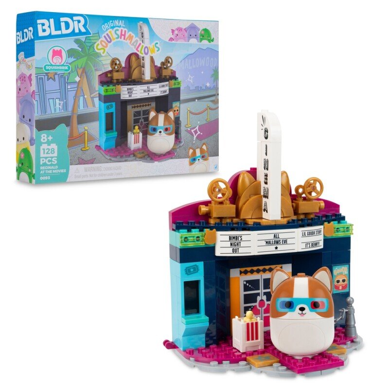 BLDR Squishmallows – Small Cinema Building Set (2520093)