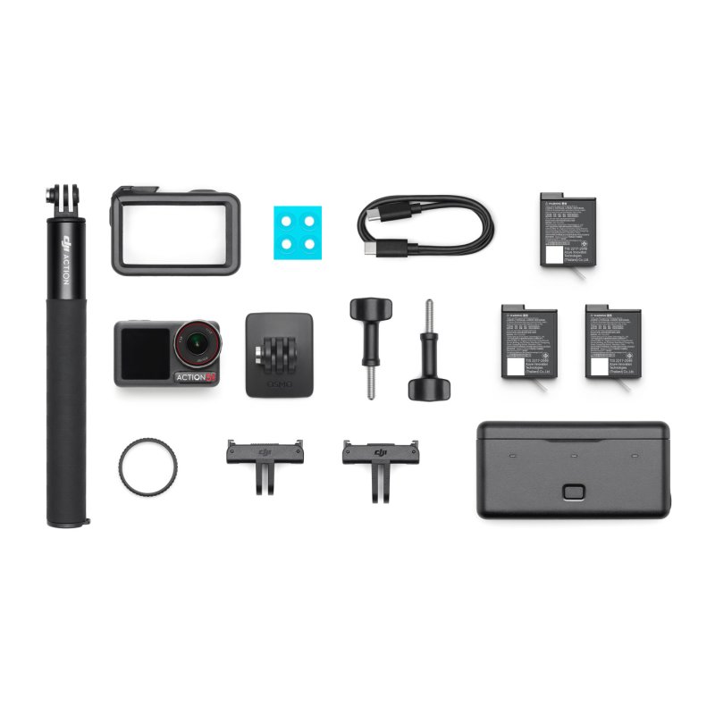 DJI - Osmo Action 5 Pro Adventure Combo - Action Camera