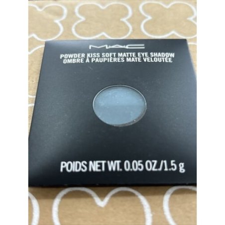 Mac Powder Kiss Soft Matte Eyeshadow Good Jeans Blue Turquoise Refill