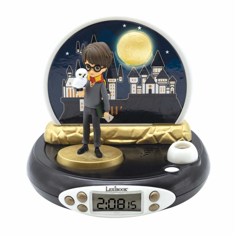 Lexibook - Harry Potter - 3D Projector Clock w. Magical Sounds (RP500HP)
