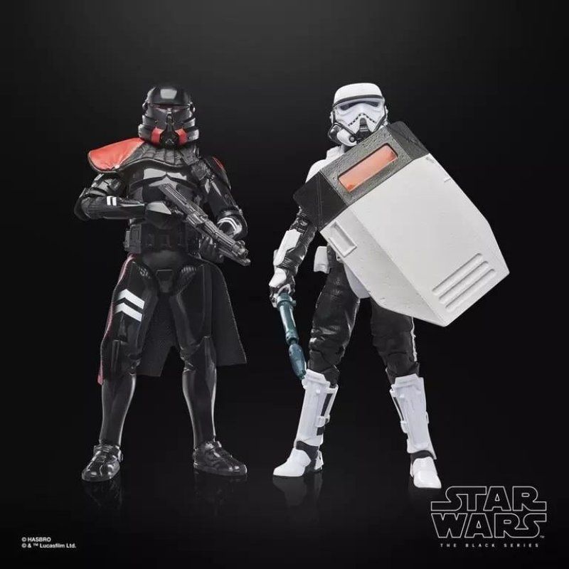 STAR WARS - Purge Trooper & Patrol Trooper - Fig. Black Series 15cm