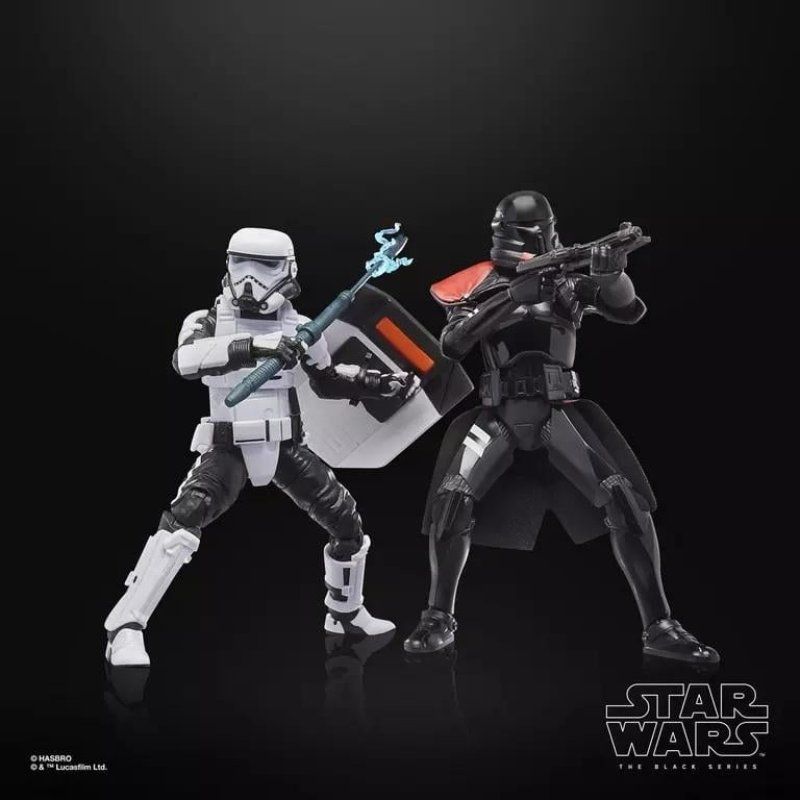 STAR WARS - Purge Trooper & Patrol Trooper - Fig. Black Series 15cm