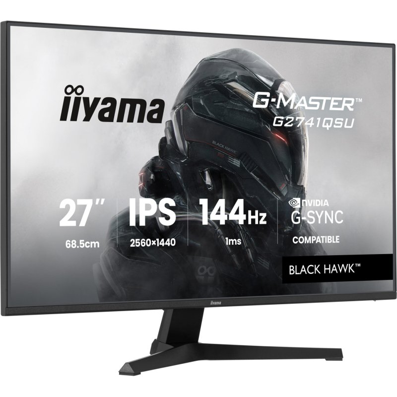 iiyama G-MASTER G2741QSU-B1 écran plat de PC 68,6 cm (27")
