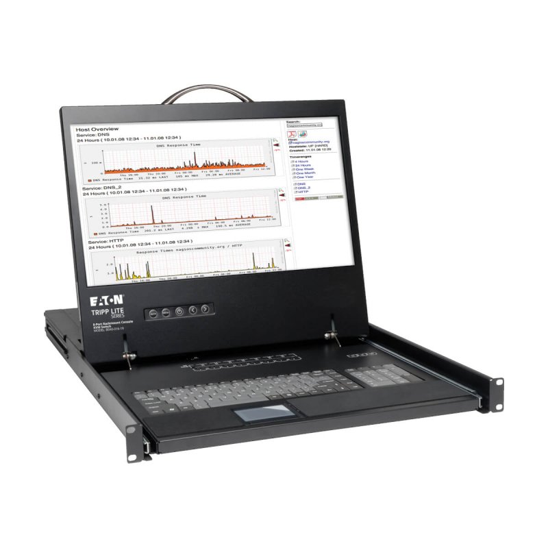 NetController 8-Port 1U Rack-Mount Conso