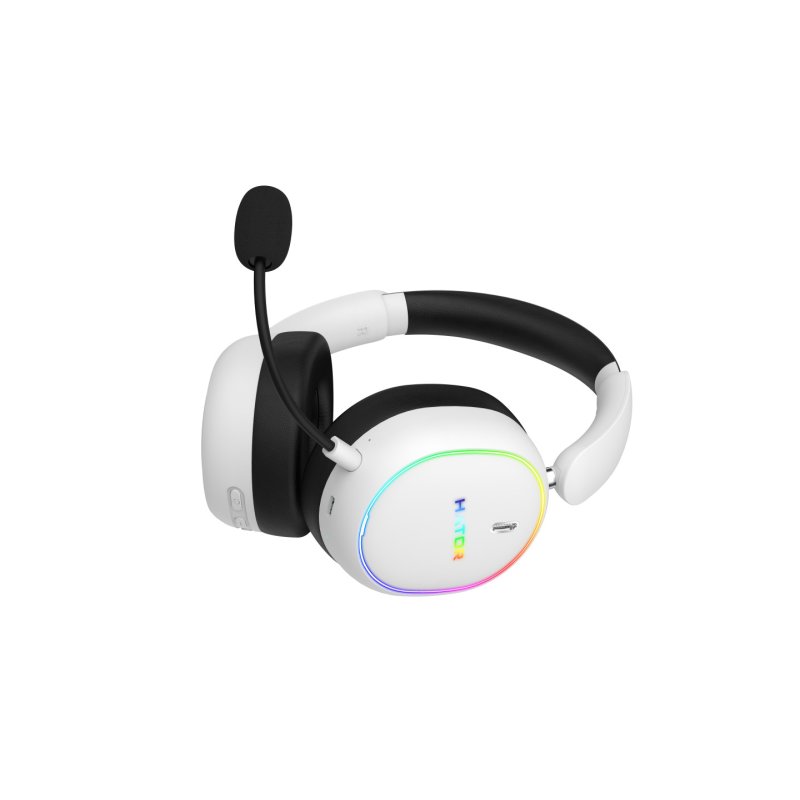 HATOR Phoenix 2 Wireless Headset Wired & Wireless Head-band Gaming USB Type-C / USB Type-A Bluetooth White
