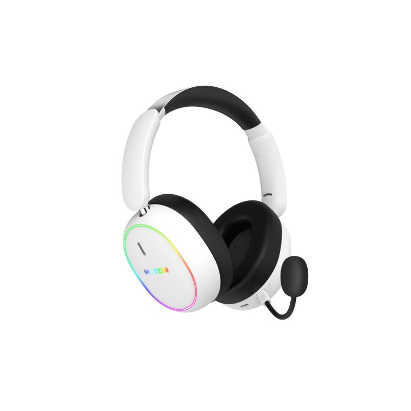 HATOR Phoenix 2 Wireless Headset Wired & Wireless Head-band Gaming USB Type-C / USB Type-A Bluetooth White