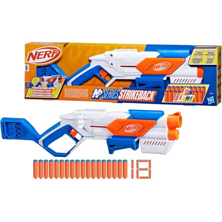 Nerf N Series Strikeback (blau/orange)