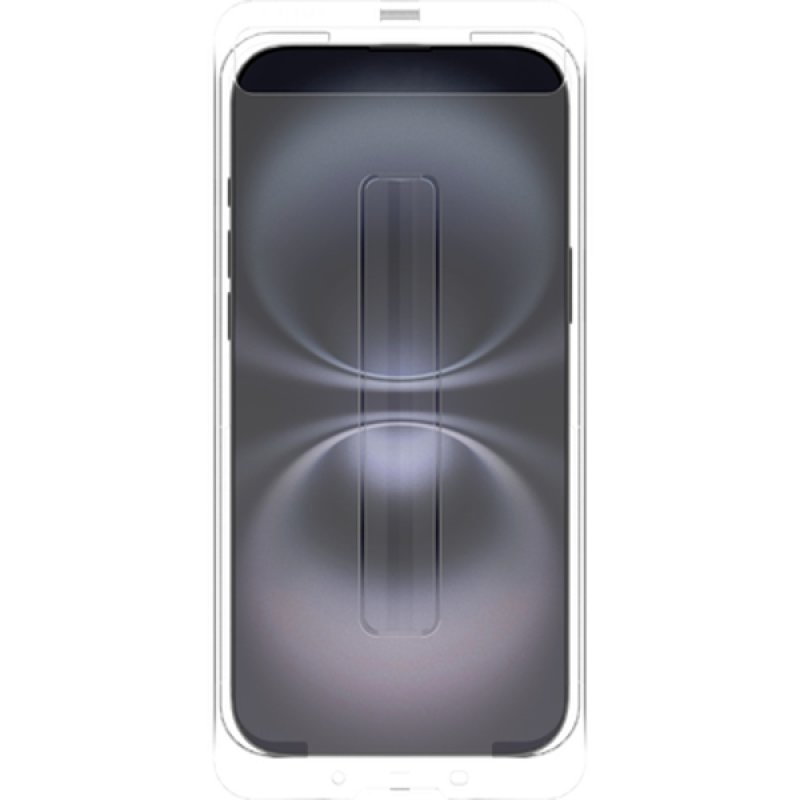 iPhone 16 Pro - Tempered Glass Screenprotector with Applicat