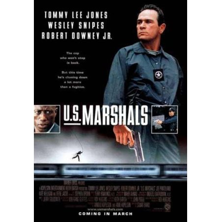 U.S. MARSHALS Blu Ray (Tommy Lee Jones Classic Movie)