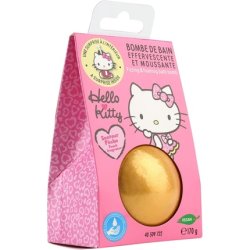 Take Care Hello Kitty Effervescent Bath Ball with Medallion