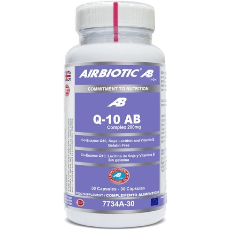 Airbiotic Q-10 Ab Complex Multinutrients Antioxidant Coenzyme 200mg