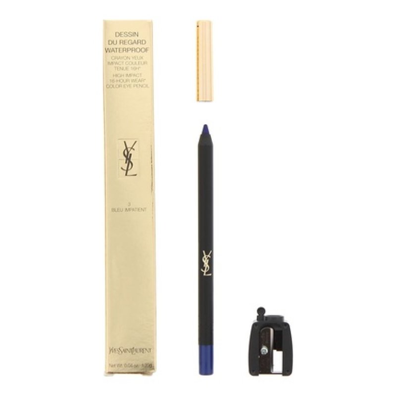 Yves Saint Laurent Waterproof 3 Bleu Impatient Eye Pencil 120g For Women