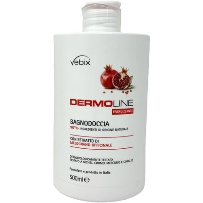 Vebix Dermoline Energizing Shower Gel with Pomegranate Extract 500ml