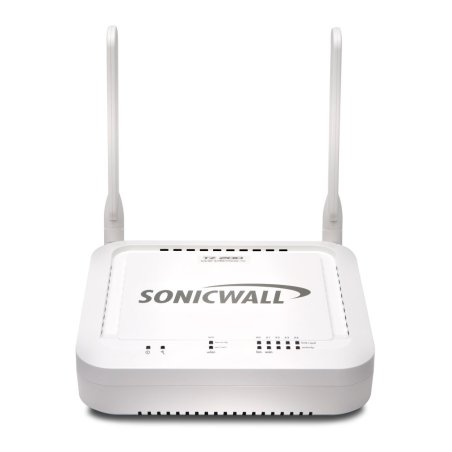 SonicWall TZ 200 wireless router Fast Ethernet White