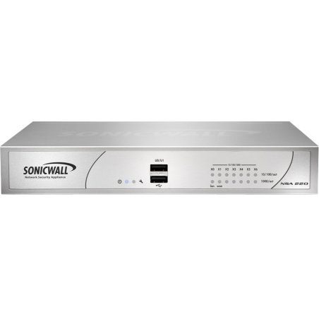 SonicWall NSA 220 2 Yr CGSS hardware firewall 0.6 Gbit/s