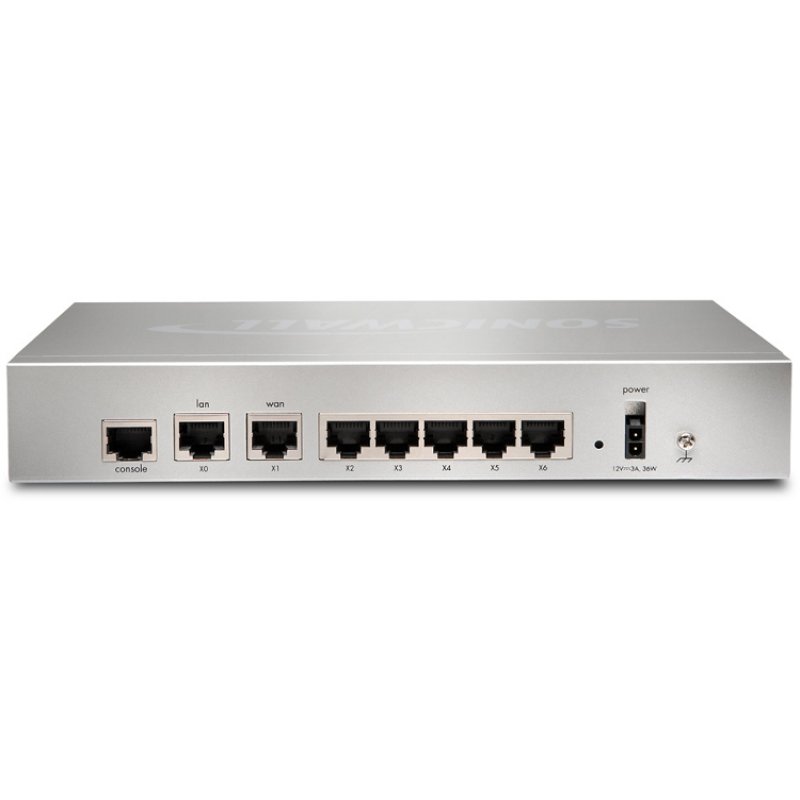 SonicWall NSA 220 2 Yr CGSS hardware firewall 0.6 Gbit/s