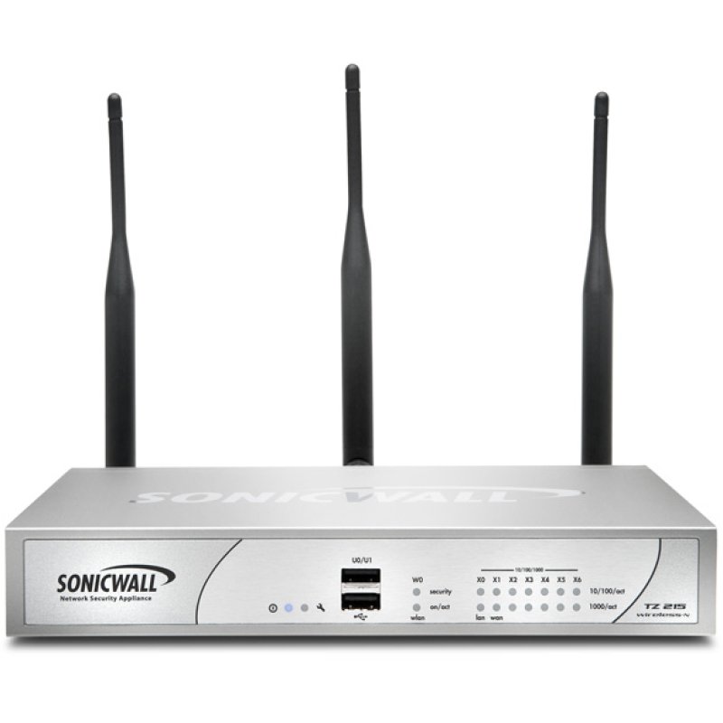 SonicWall TZ 215 Wireless-N 1Yr TotalSecure pare-feux (matériel) 0,5 Gbit/s