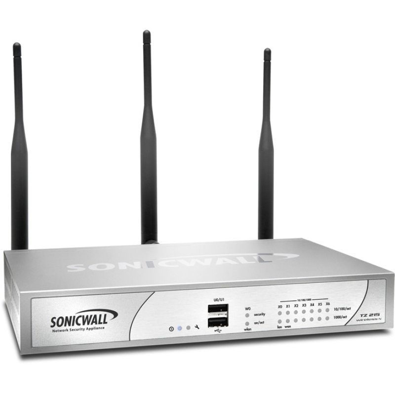 SonicWall TZ 215 Wireless-N 2 Years CGSS pare-feux (matériel) 0,5 Gbit/s