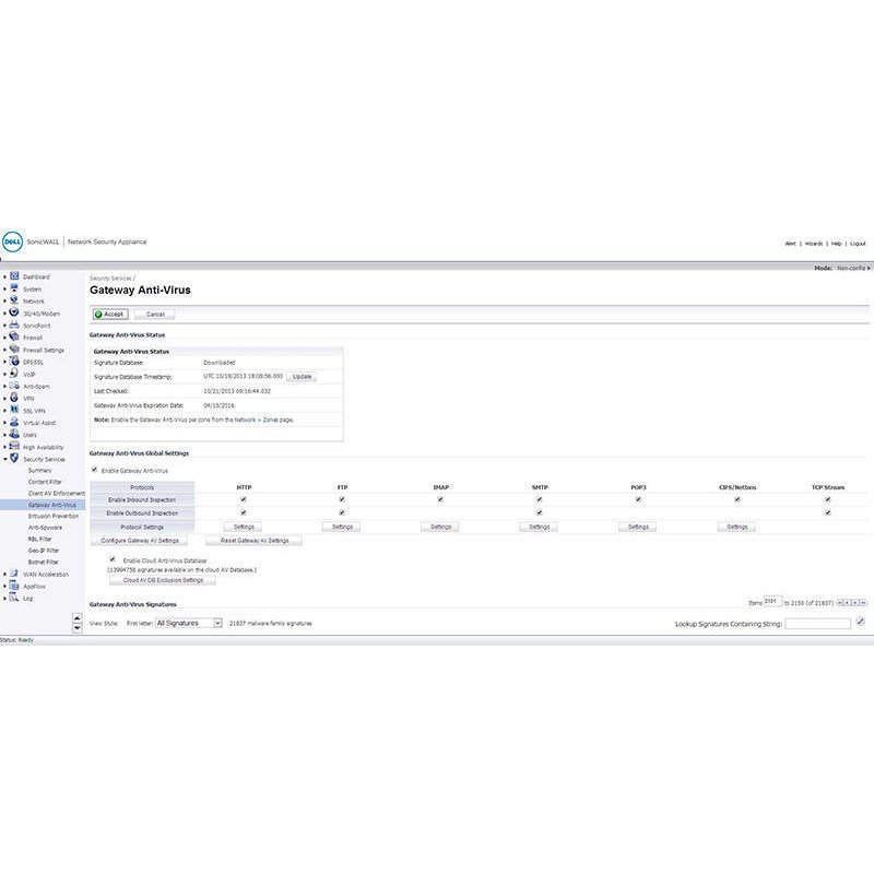 Gateway Anti-Malware for NSA 3600 2Yr