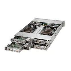 Supermicro 6028TR-HTR Intel C612 LGA 2011 (Socket R) Rack (2U) Black