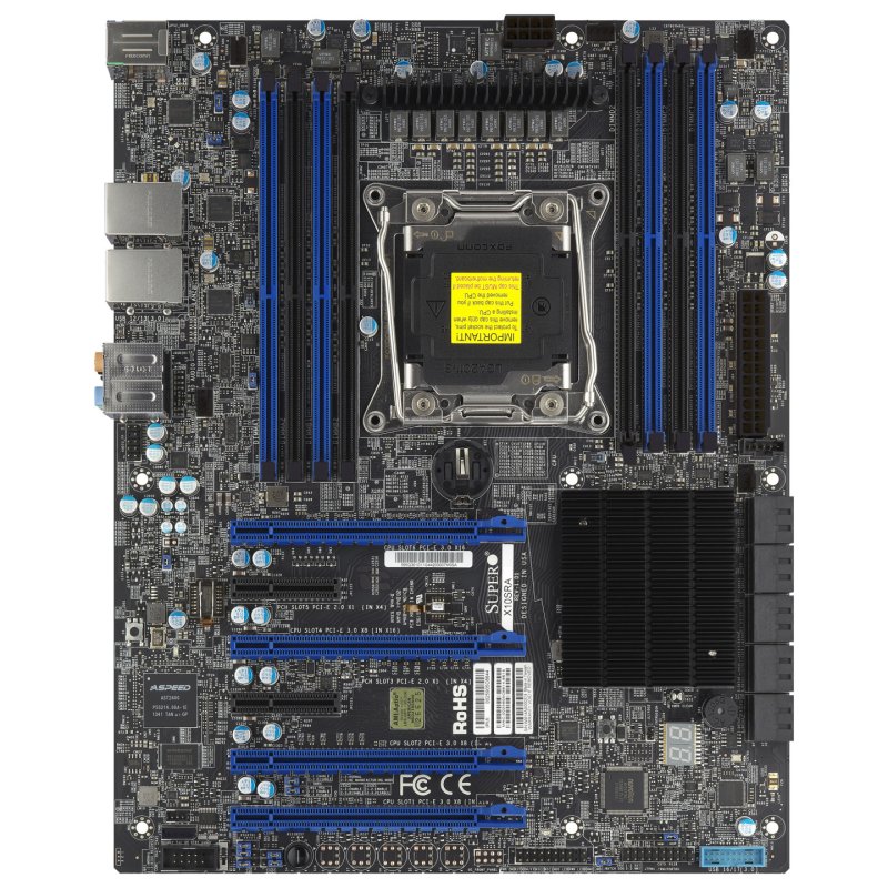 Supermicro X10SRA Intel C612 LGA 2011 (Socket R) ATX