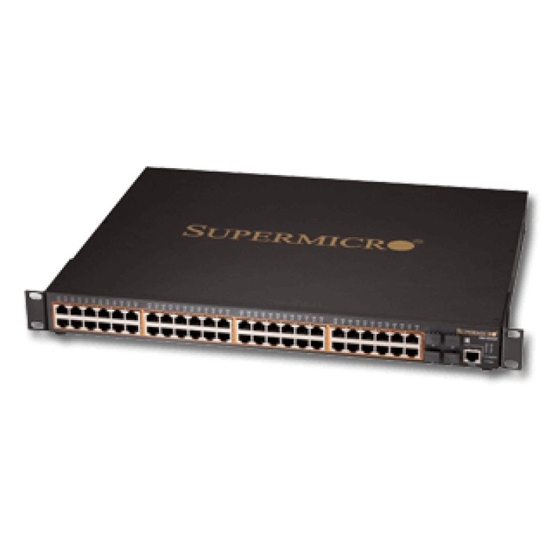 Supermicro SSE-G2252P commutateur réseau Géré L2 Connexion Ethernet, supportant l'alimentation via ce port (PoE) 1U