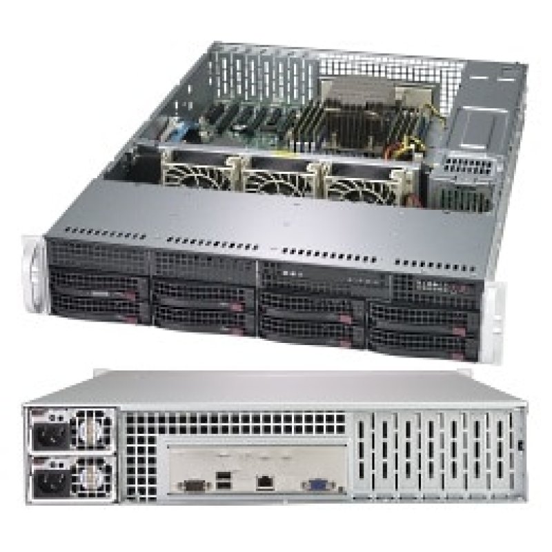 2U Superserver 2013S-C0R Sng Socket 8