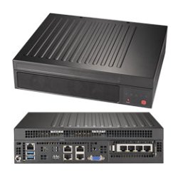 Supermicro A Server E301-9D-8CN4 Noir