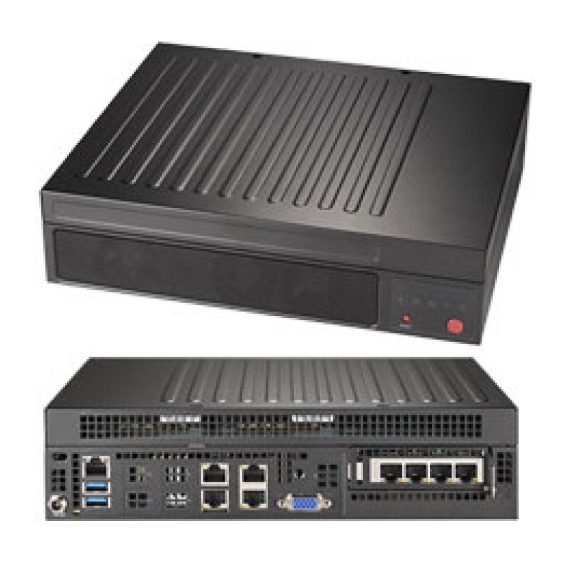 Supermicro A Server E301-9D-8CN4 Noir