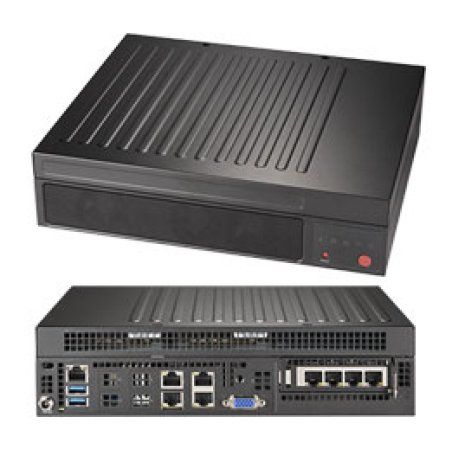 Supermicro A Server E301-9D-8CN4 Noir