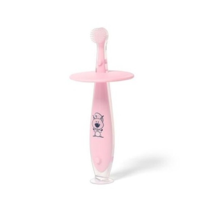 Babyono Safe Toothbrush 6 Pink