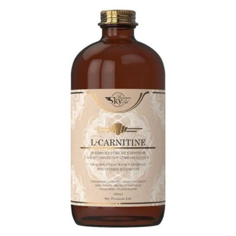 Sky Premium Sky Premium Life L-Carnitine Supplement With Orange Flavor 480ml