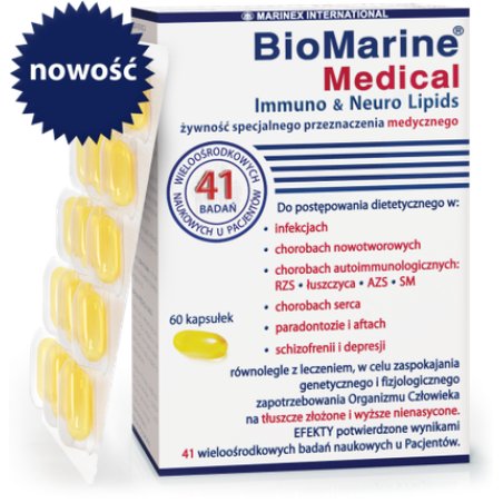 Biomarine Medical Immuno & Neuro Lipids 60 Capsules