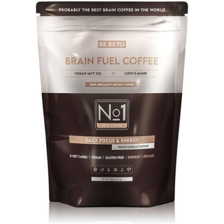 Soluble Coffee Brain Fuel MCT Oil & Lion's Mane French Vanilla 250g