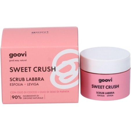 Goovi Sweet Crush Double Exfoliation Lip Scrub Smoothing and Revitalizing