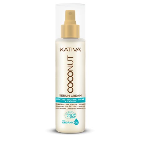 Kativa Coconut Oil Serum in Restorative and Shiny Cream 200ml