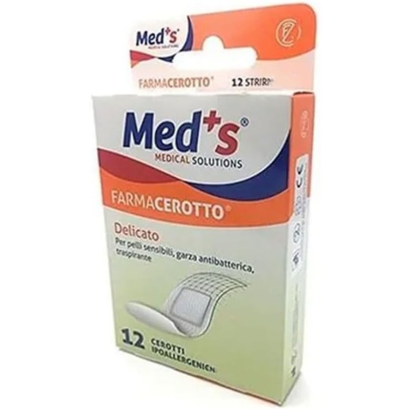 Med's Farmcerotto XL Hypoallergenic Gentle Patch 12 Pieces