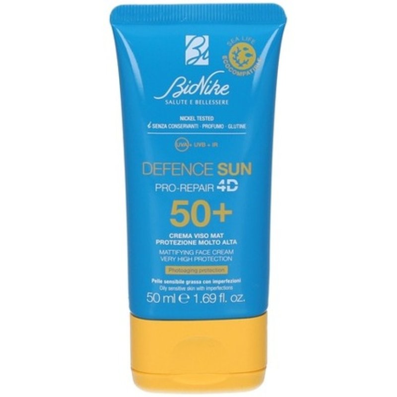 Defence Sun SPF 50 Bionike Mat Face Cream 50ml