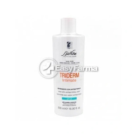Bionike Triderm Intimate Detergent With Antibacterial Ph 3.5 500 Ml
