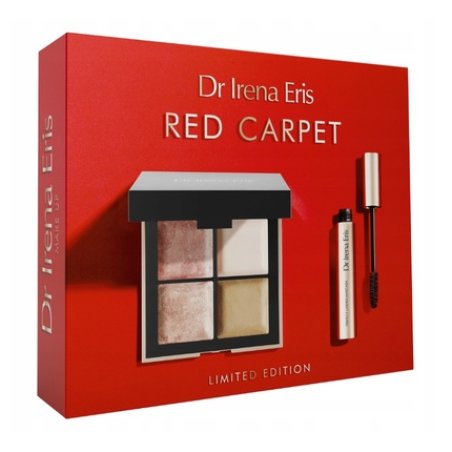 Dr Irena Eris Red Carpet Eye Makeup Set Hybrid Palette 4 X 5g Perfect Lashes Mascara 9 Ml