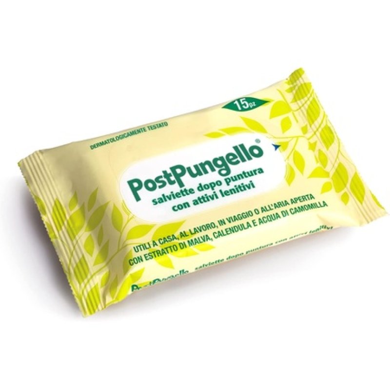 Post Punchet Afterpoint Wipes with Malva Extract, Calendula, and Water