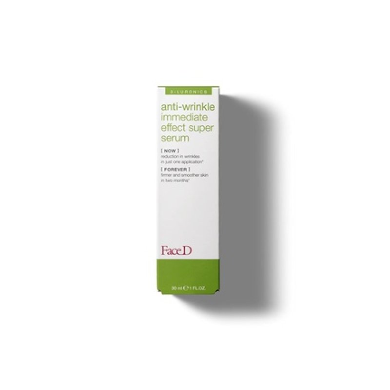 FaceD Anti Wrinkle Super Serum with Immediate Effect 30ml