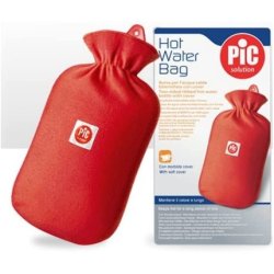 Pic Solution Hot Water Bottle With Protective Cover