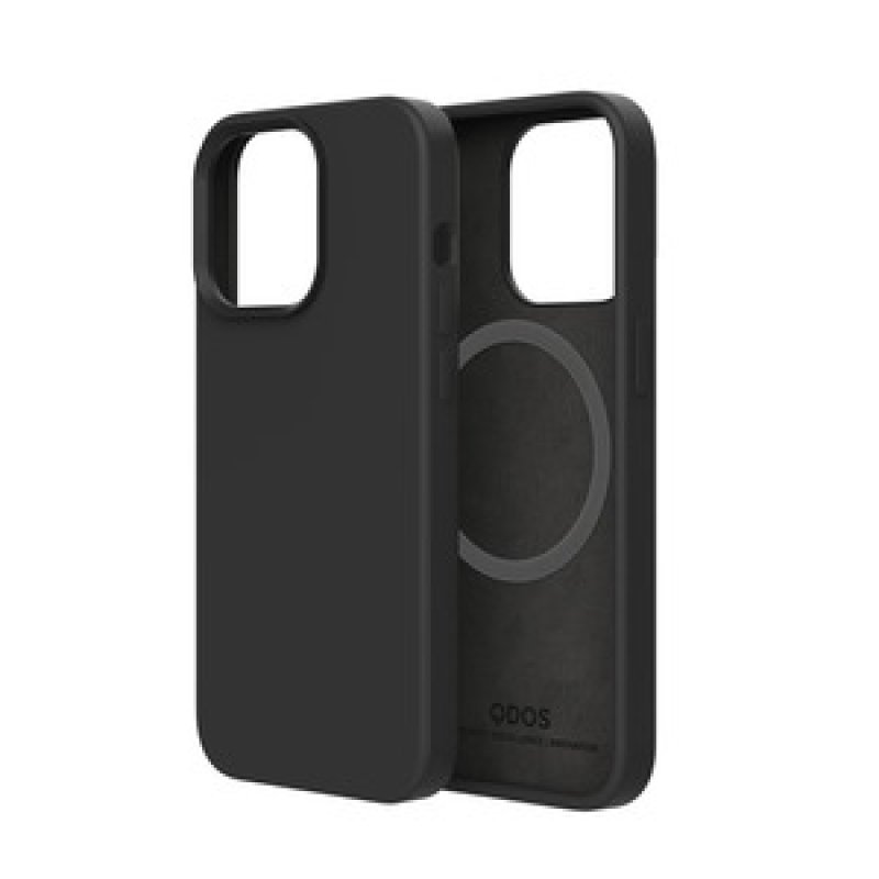 QDOS Touch Pure coque de protection pour téléphones portables 15,5 cm (6.1") Housse Noir