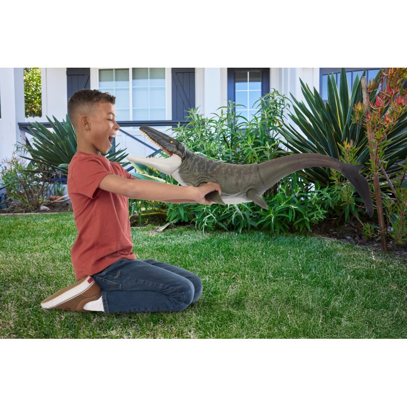 Jurassic World – Figurine articulée Mosasaurus Super Colossal
